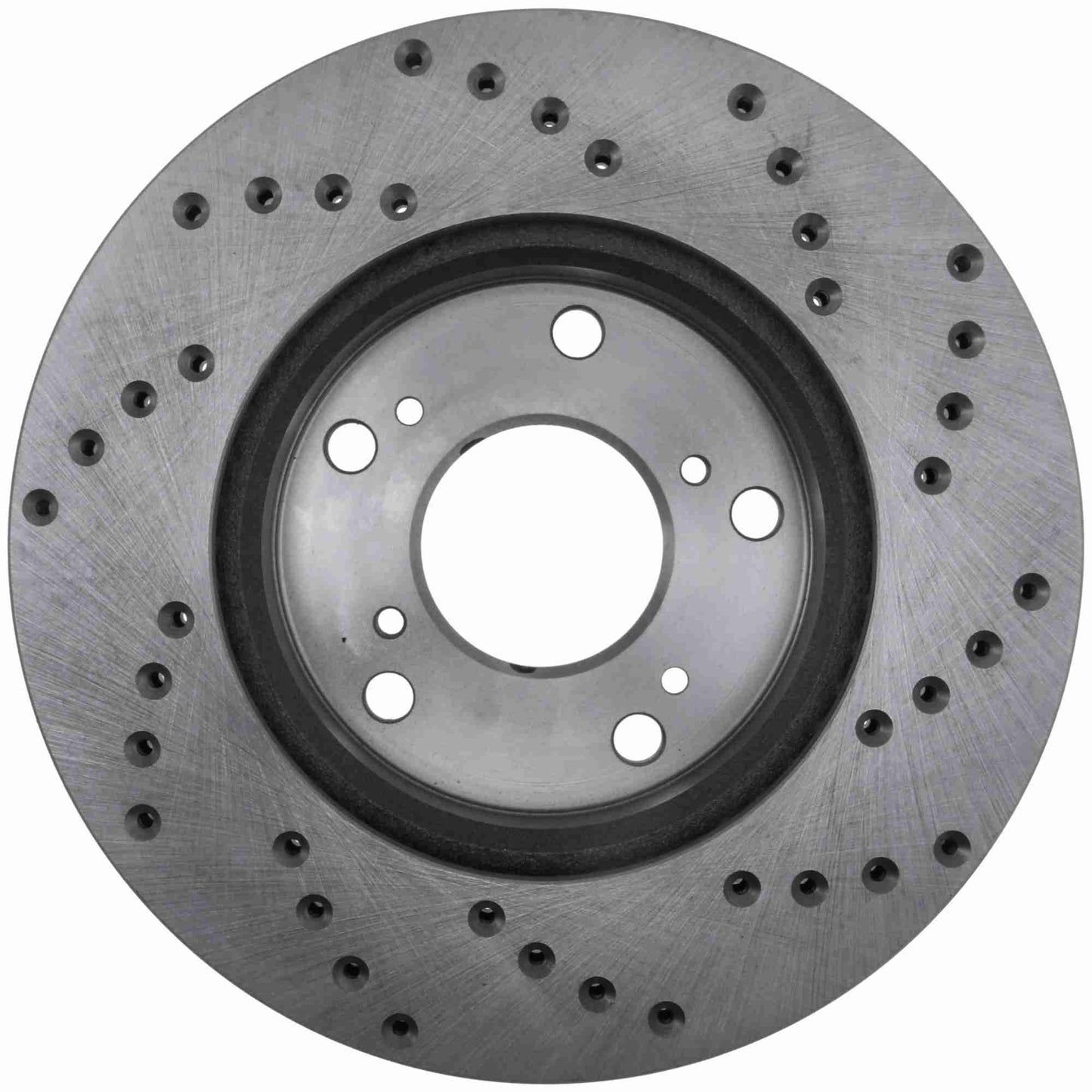 StopTech Sport Cryo Cross Drilled Brake Rotor; Rear Left