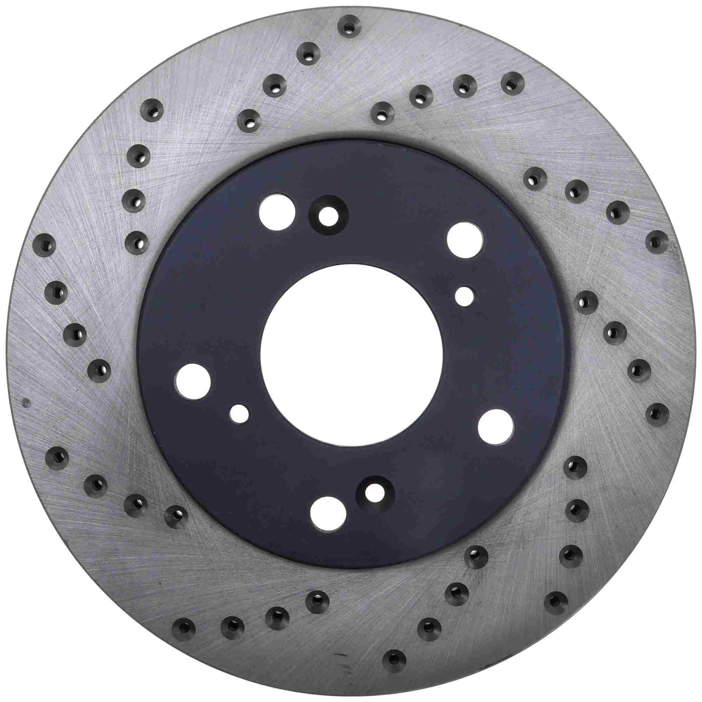 StopTech Sport Cryo Cross Drilled Brake Rotor; Rear Left