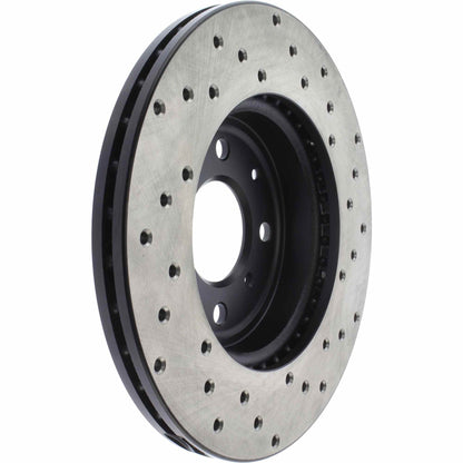 StopTech Sport Cross Drilled Brake Rotor - Rear Right 128.40085R