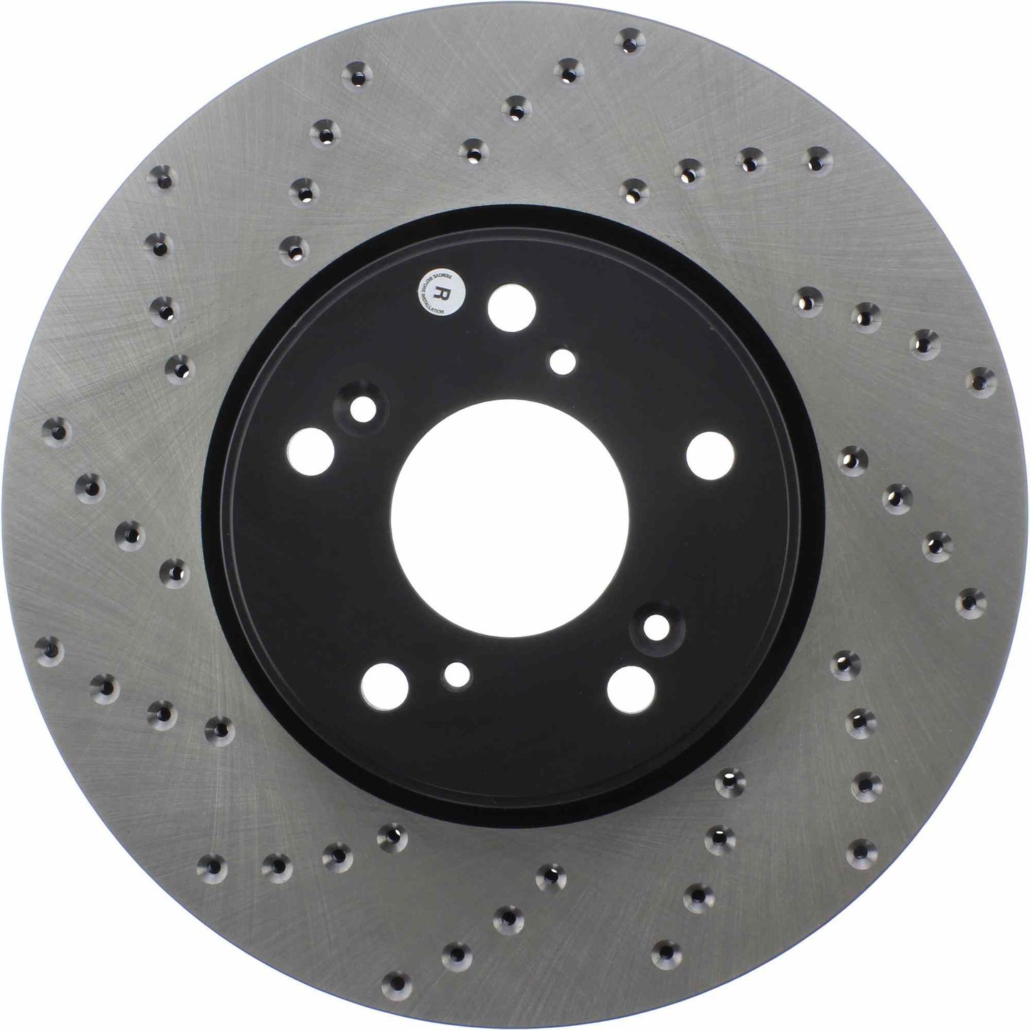 StopTech Sport Cryo Cross Drilled Brake Rotor; Rear Left