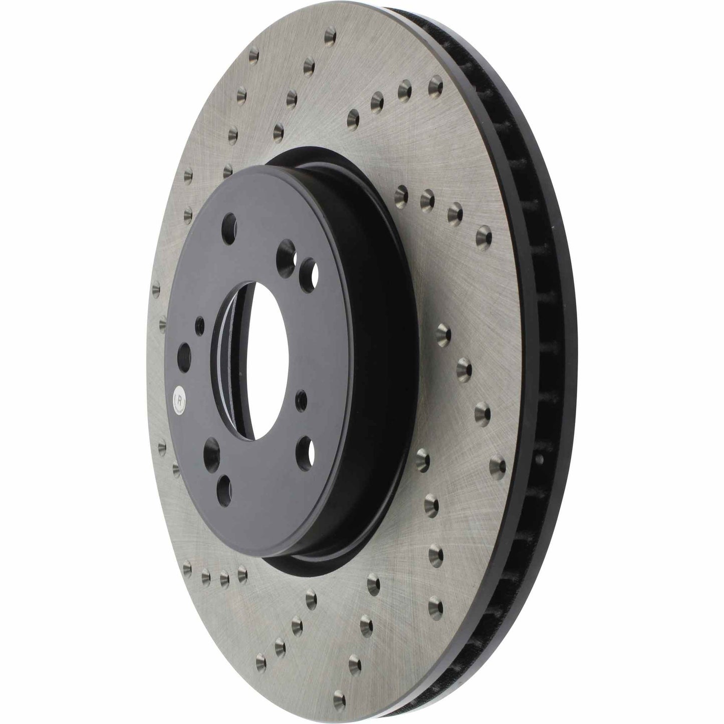 StopTech Sport Cryo Cross Drilled Brake Rotor; Rear Left