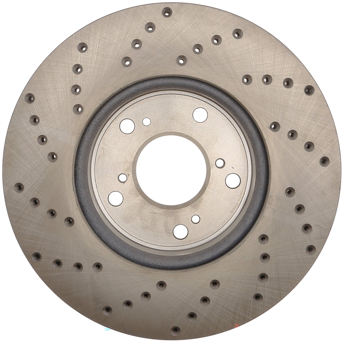 StopTech Sport Cryo Cross Drilled Brake Rotor; Rear Right