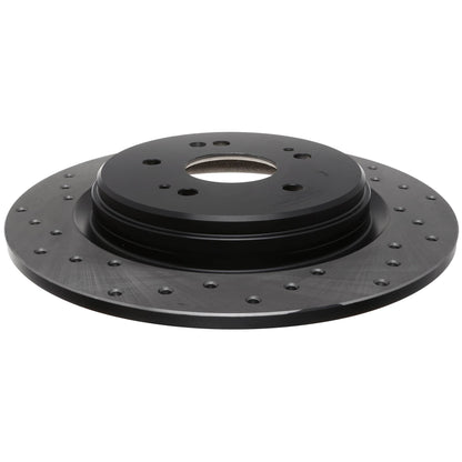 StopTech Sport Cross Drilled Brake Rotor - Rear Left 128.40087R