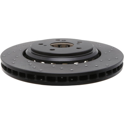 StopTech Sport Cross Drilled Brake Rotor - Rear Left 128.40090L