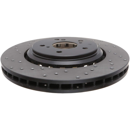 StopTech Sport Cross Drilled Brake Rotor - Front Left 128.40090R