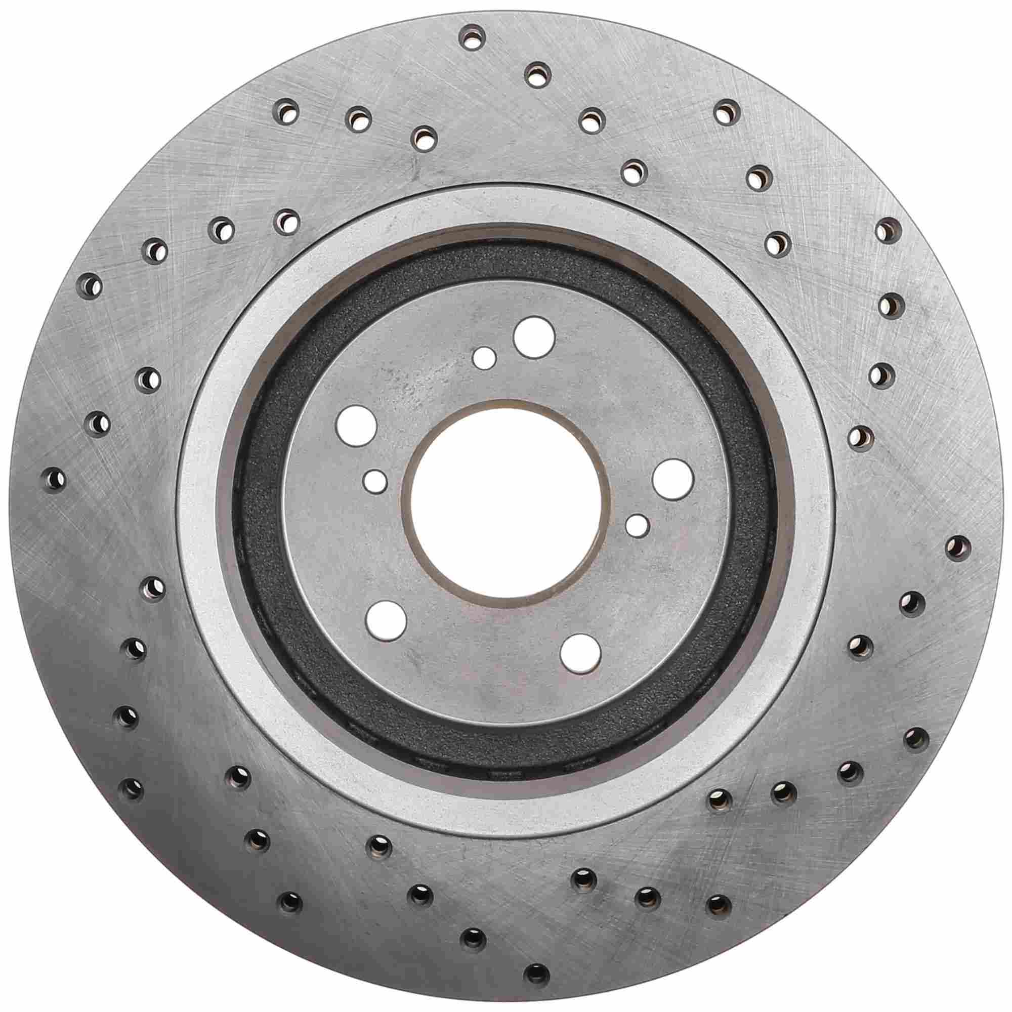 StopTech Sport Cross Drilled Brake Rotor - Front Left 128.40090R