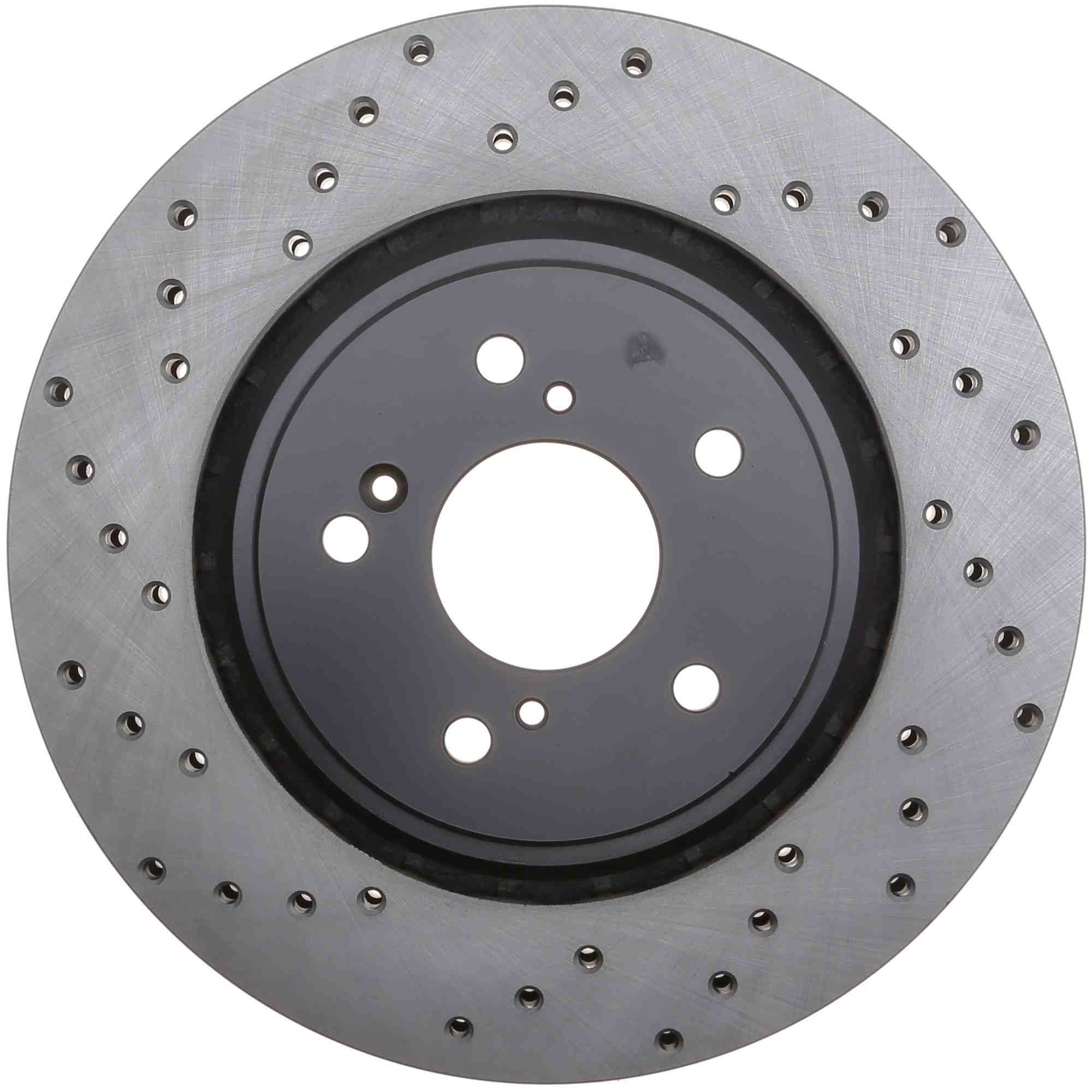 StopTech Sport Cross Drilled Brake Rotor - Front Left 128.40090R