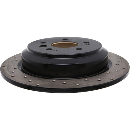 StopTech 16-18 Honda Pilot / 17-19 Honda Ridgeline Drilled Sport Left Rear Rotor 128.40091L