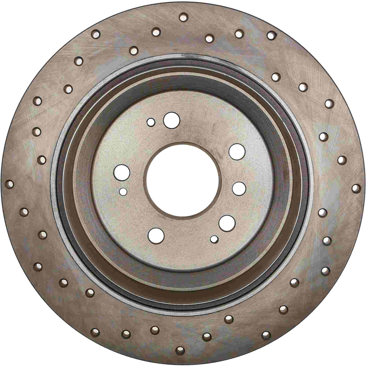 StopTech 16-18 Honda Pilot / 17-19 Honda Ridgeline Drilled Sport Left Rear Rotor 128.40091L