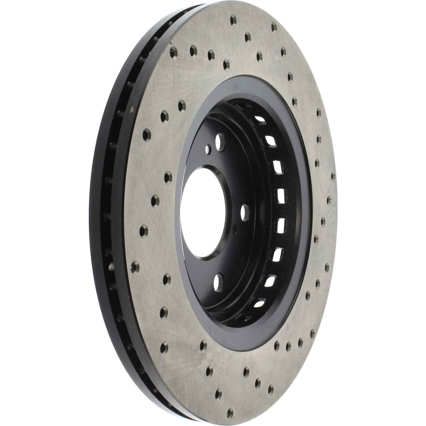 StopTech Sport Cryo Cross Drilled Brake Rotor; Rear Left