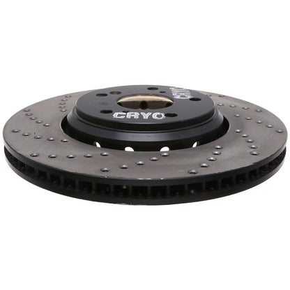 StopTech 17-18 Acura ILX / Honda Civic SI Cryo Drilled Sport Right Front Rotor 128.40094CR