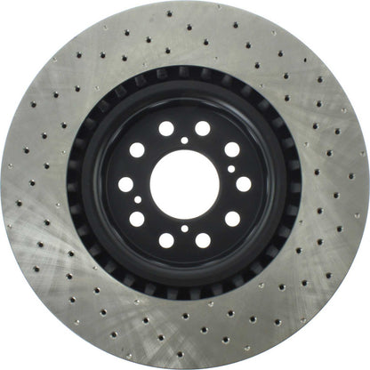 Centric Parts Disc Brake Rotor Premium OE Style Drilled with Electrocoating finish 128.40098