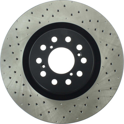 Centric Parts Disc Brake Rotor Premium OE Style Drilled with Electrocoating finish 128.40098