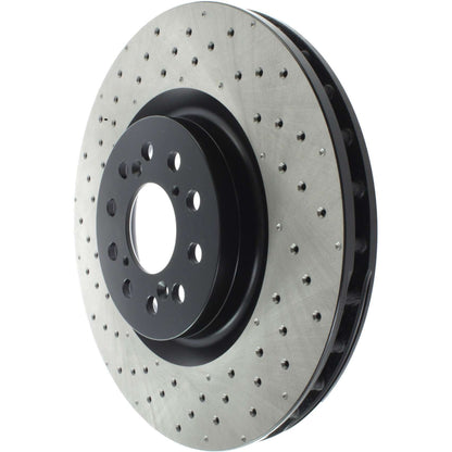 Centric Parts Disc Brake Rotor Premium OE Style Drilled with Electrocoating finish 128.40098