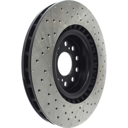Centric Parts Disc Brake Rotor Premium OE Style Drilled with Electrocoating finish 128.40098