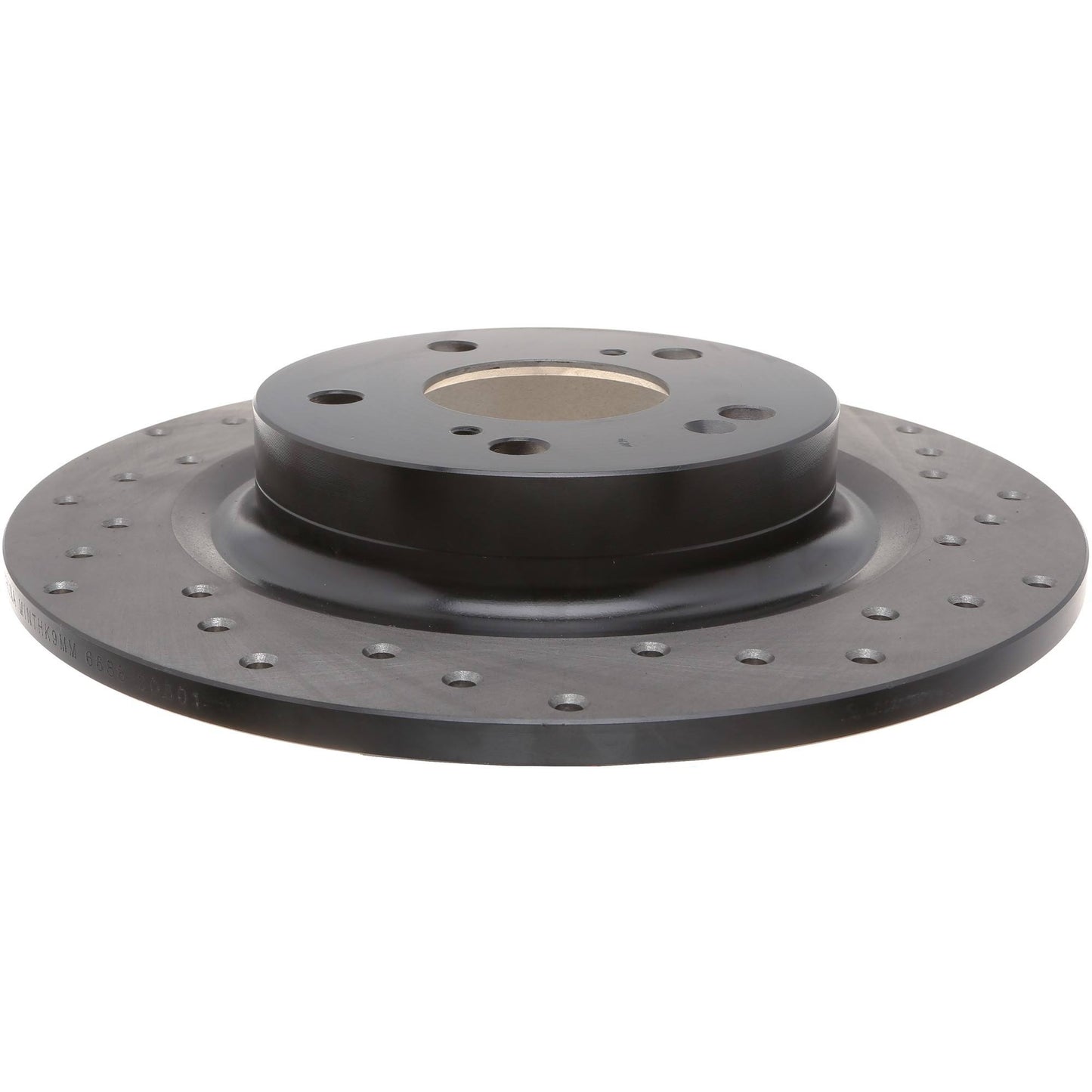 StopTech 2018 Honda Civic Type R Cross Drilled Left Rear Rotor 128.40101L