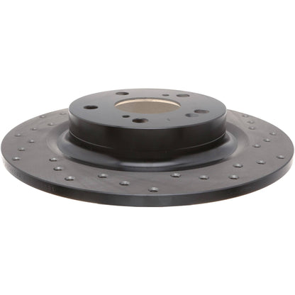 StopTech 2018 Honda Civic Type R Cross Drilled Left Rear Rotor 128.40101L