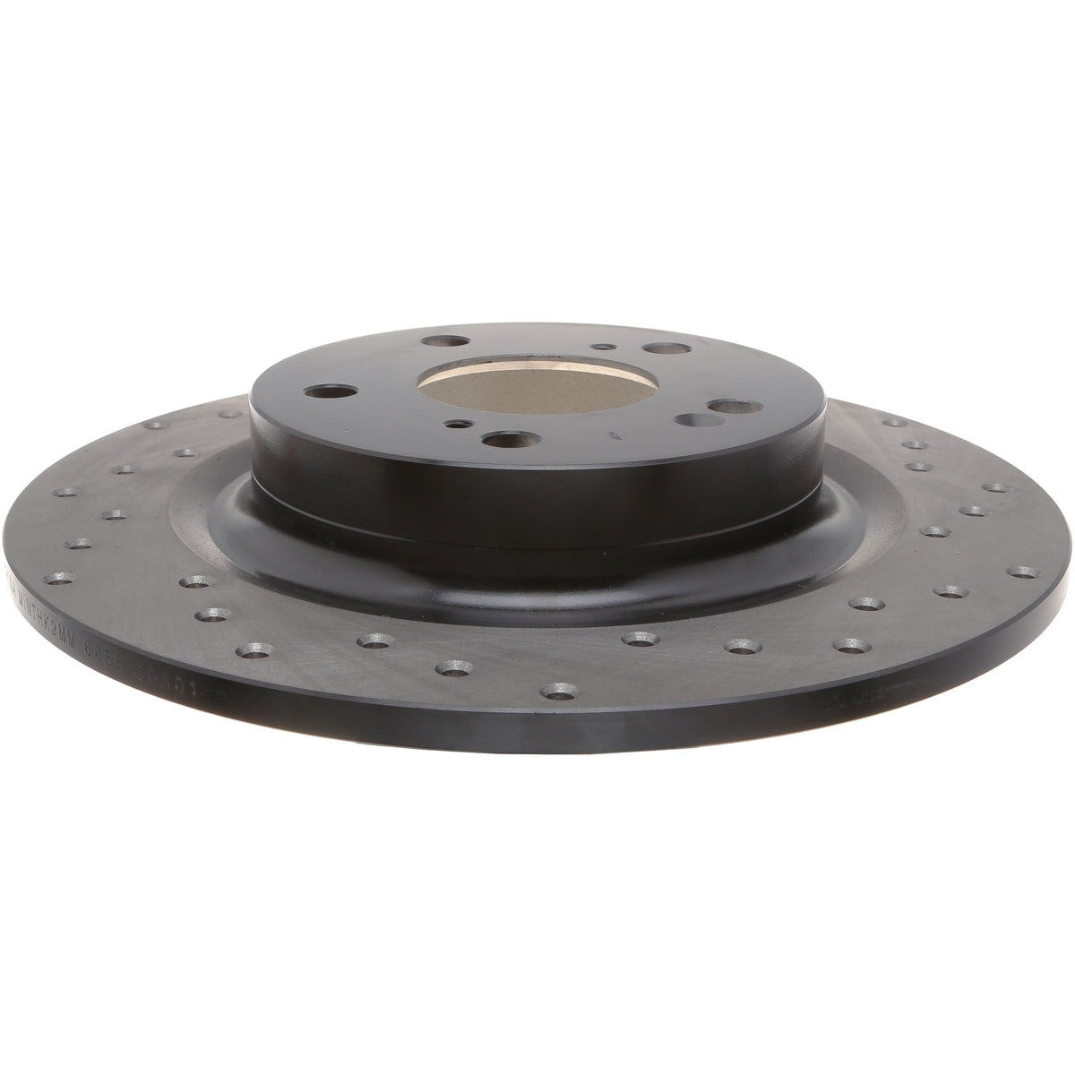 StopTech 2018 Honda Civic Type R Cross Drilled Left Rear Rotor 128.40101L