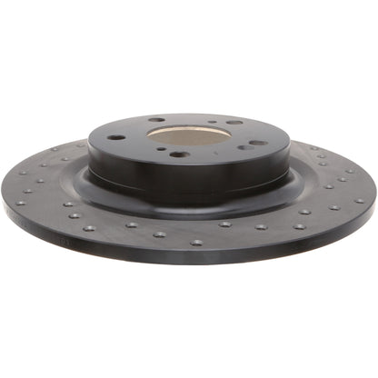 StopTech 2018 Honda Civic Type R Cross Drilled Left Rear Rotor 128.40101L