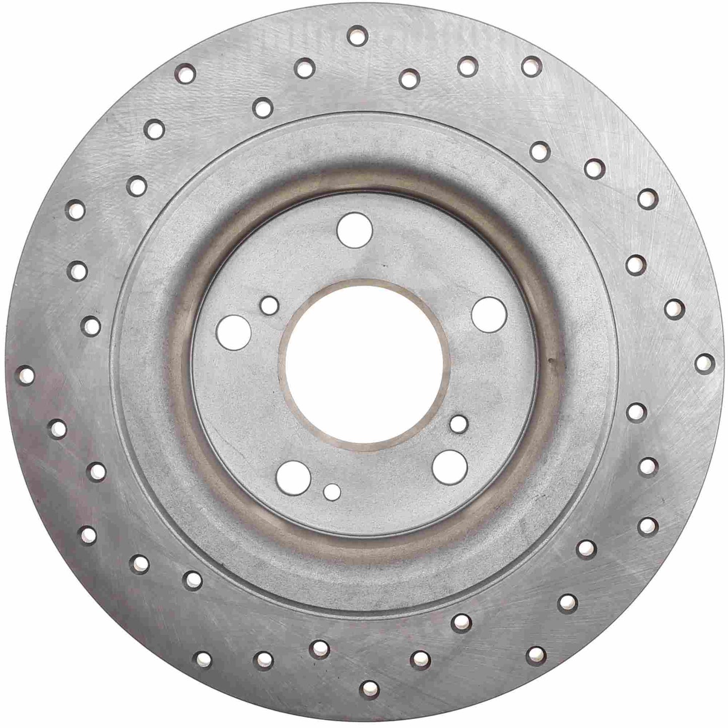StopTech 2018 Honda Civic Type R Cross Drilled Left Rear Rotor 128.40101L