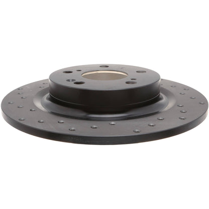StopTech 2018 Honda Civic Type R Cross Drilled Right Rear Rotor 128.40101R