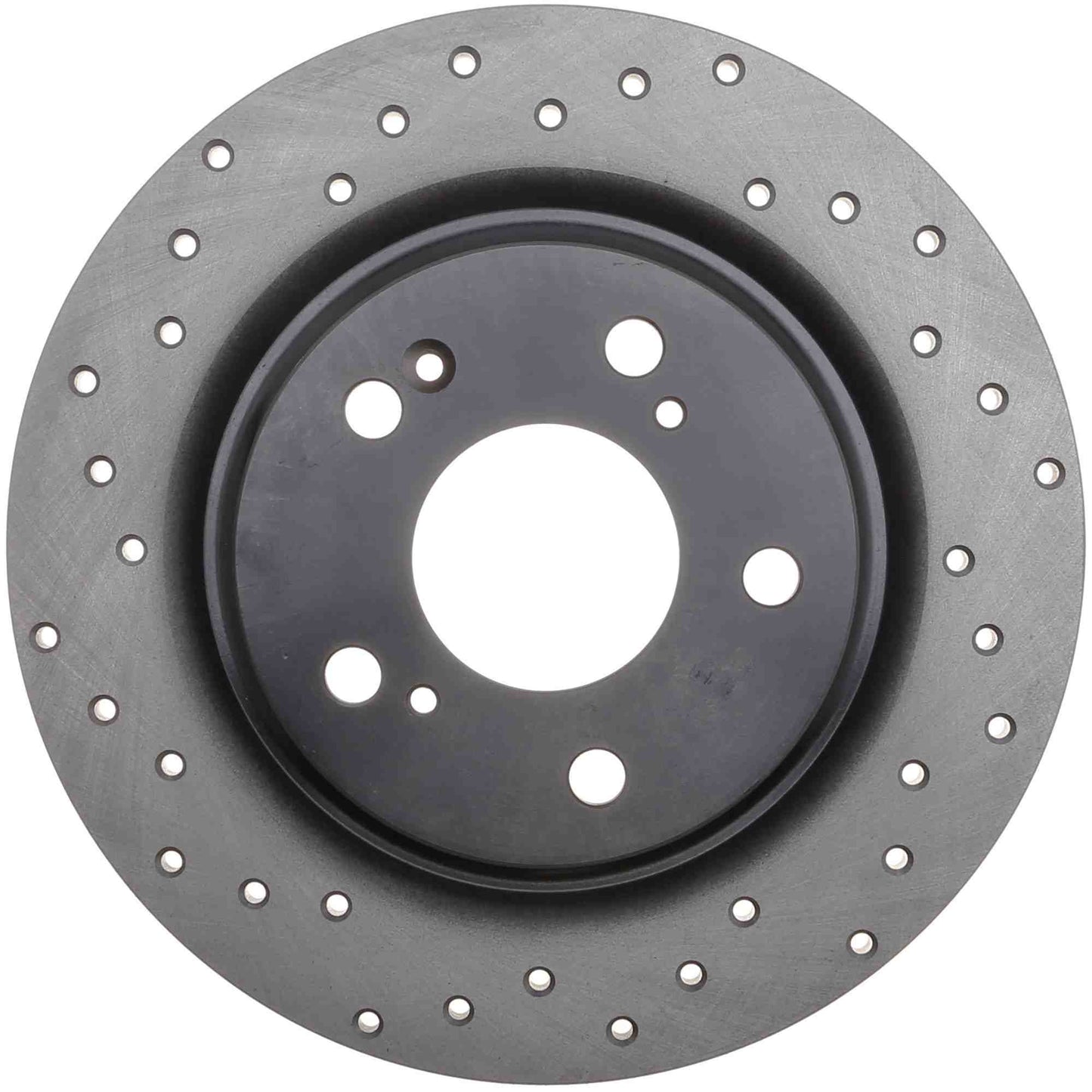 StopTech 2018 Honda Civic Type R Cross Drilled Right Rear Rotor 128.40101R