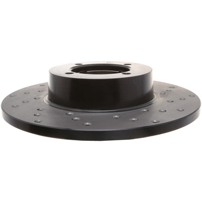 StopTech Sport Cryo Cross Drilled Brake Rotor; Front Left