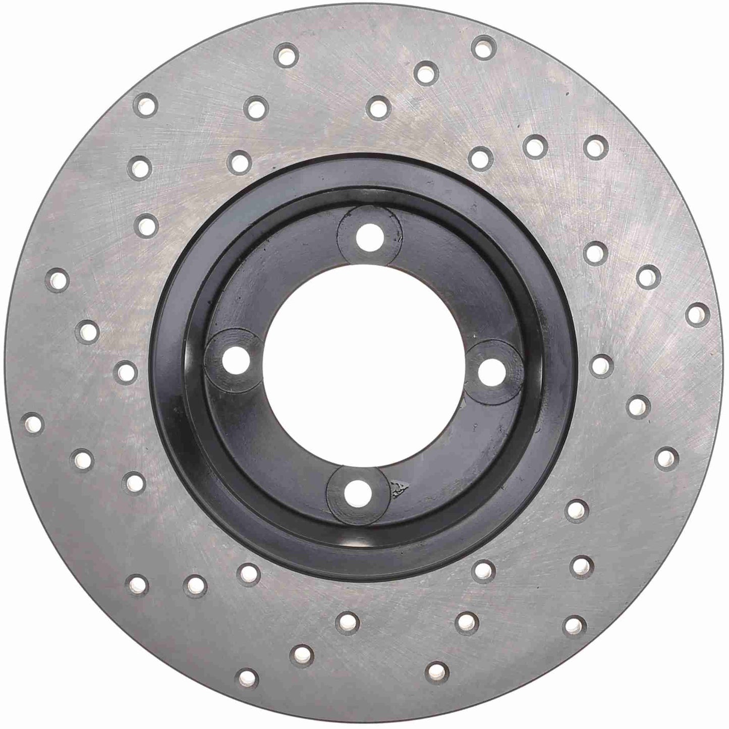 StopTech Sport Cryo Cross Drilled Brake Rotor; Front Left