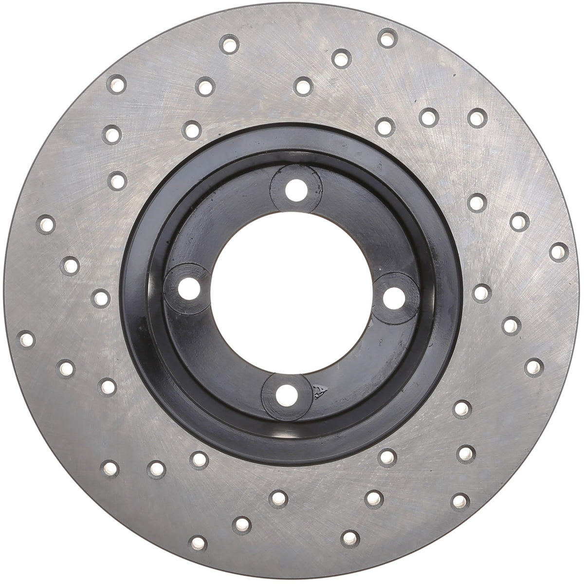 StopTech Sport Cryo Cross Drilled Brake Rotor; Front Left
