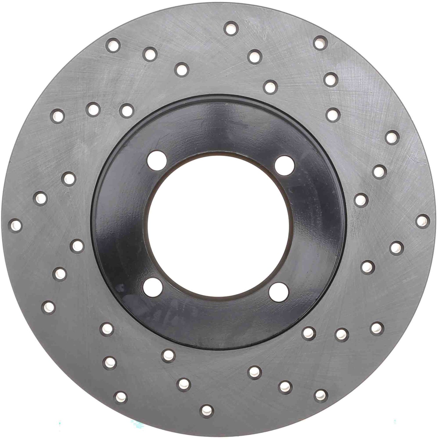 StopTech Sport Cryo Cross Drilled Brake Rotor; Front Left