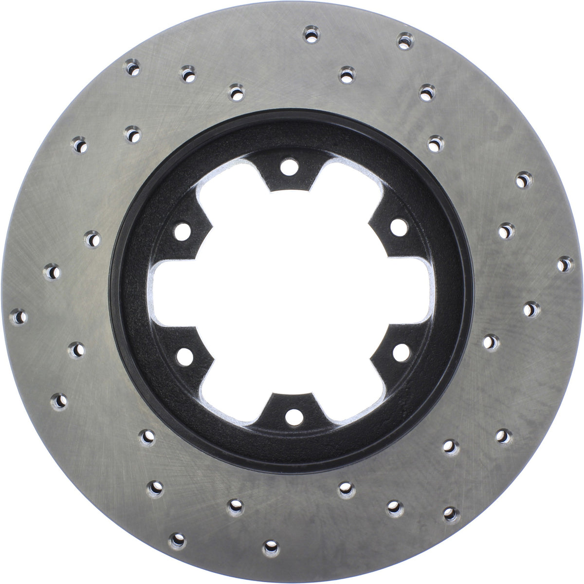 StopTech Sport Cryo Cross Drilled Brake Rotor; Front Right