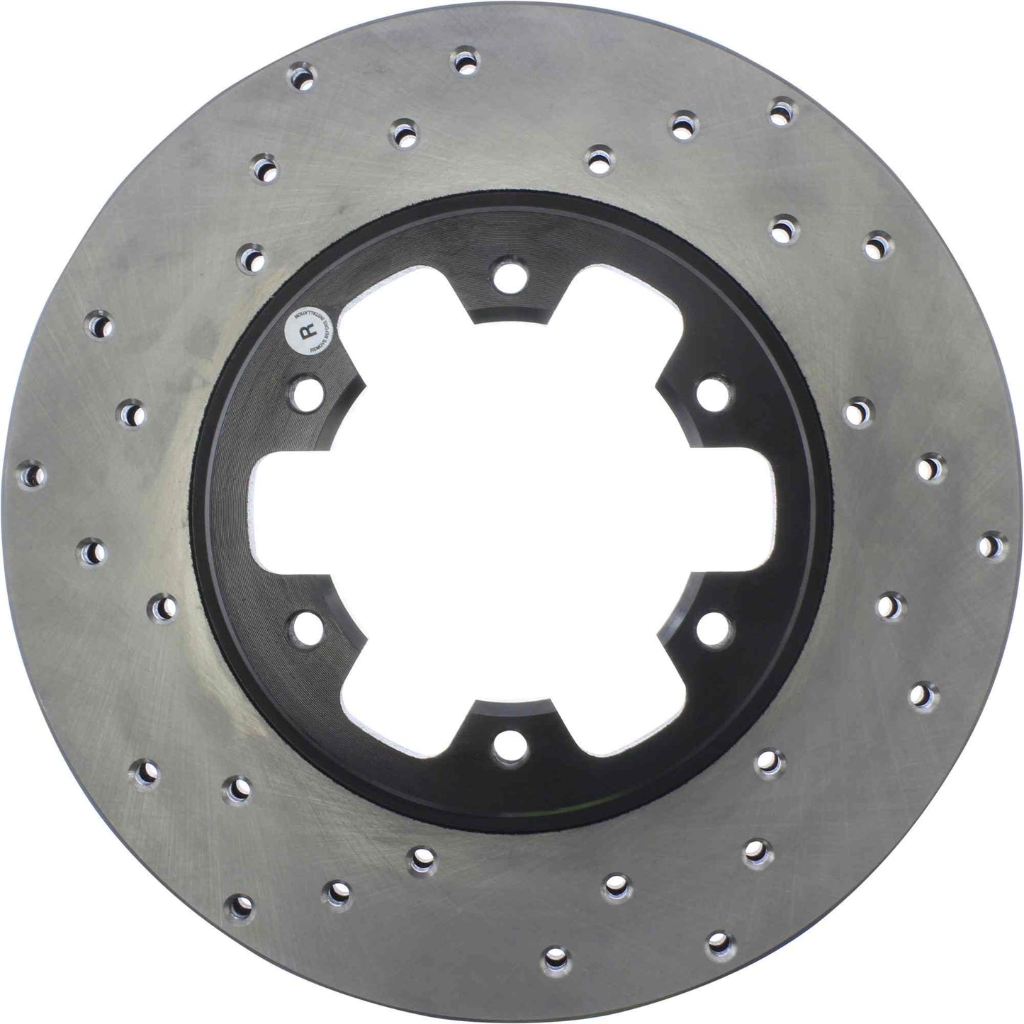 StopTech Sport Cryo Cross Drilled Brake Rotor; Front Right
