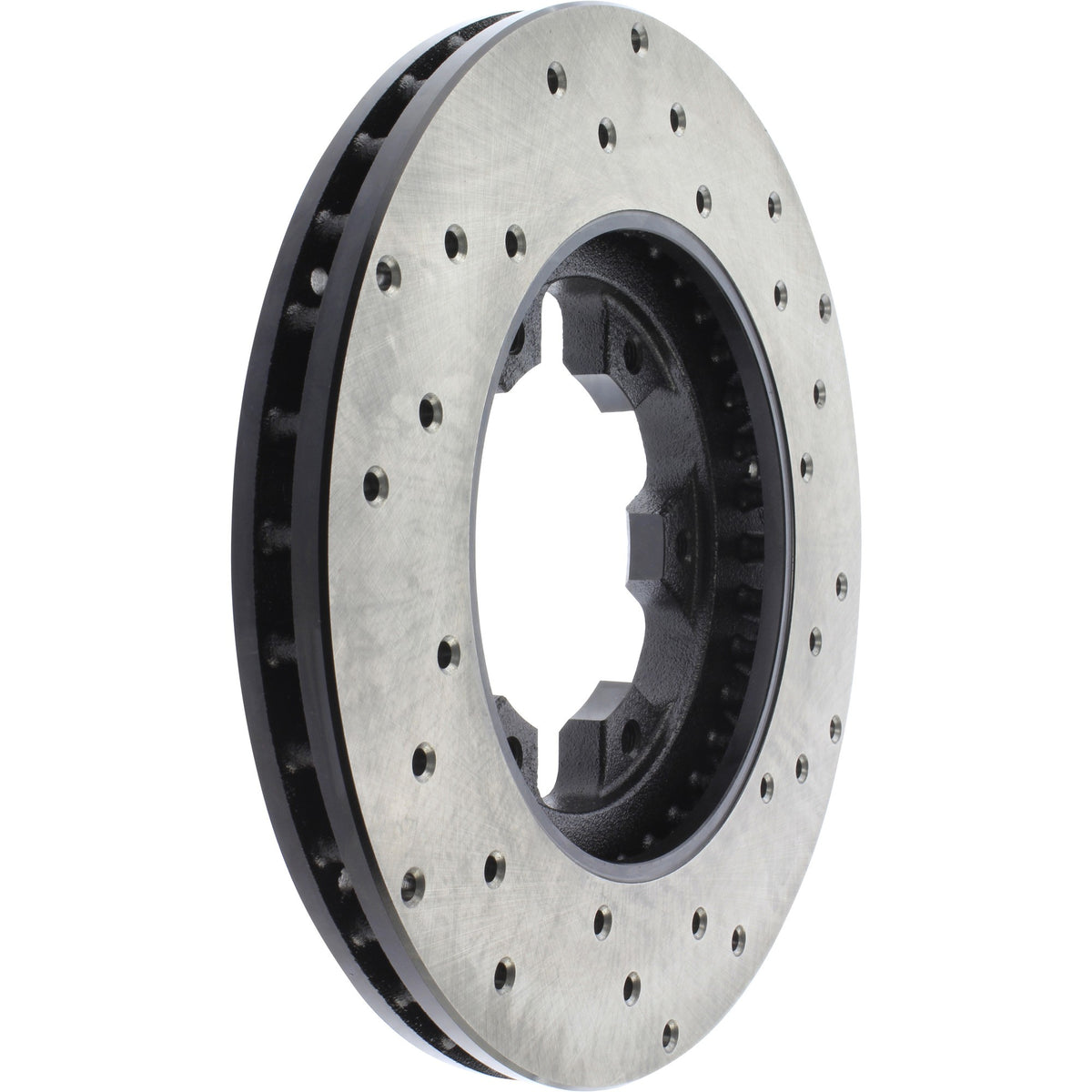 StopTech Sport Cryo Cross Drilled Brake Rotor; Front Right