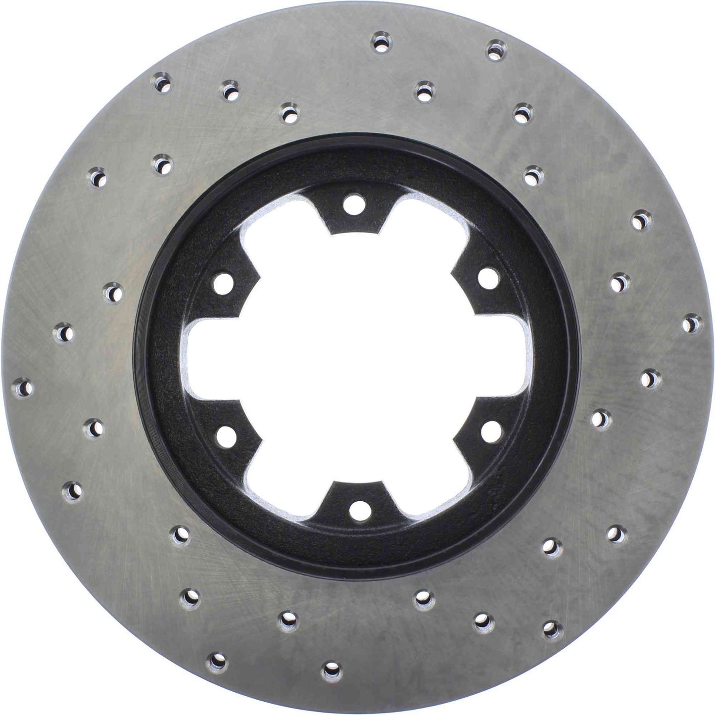 StopTech Sport Cryo Cross Drilled Brake Rotor; Front Right
