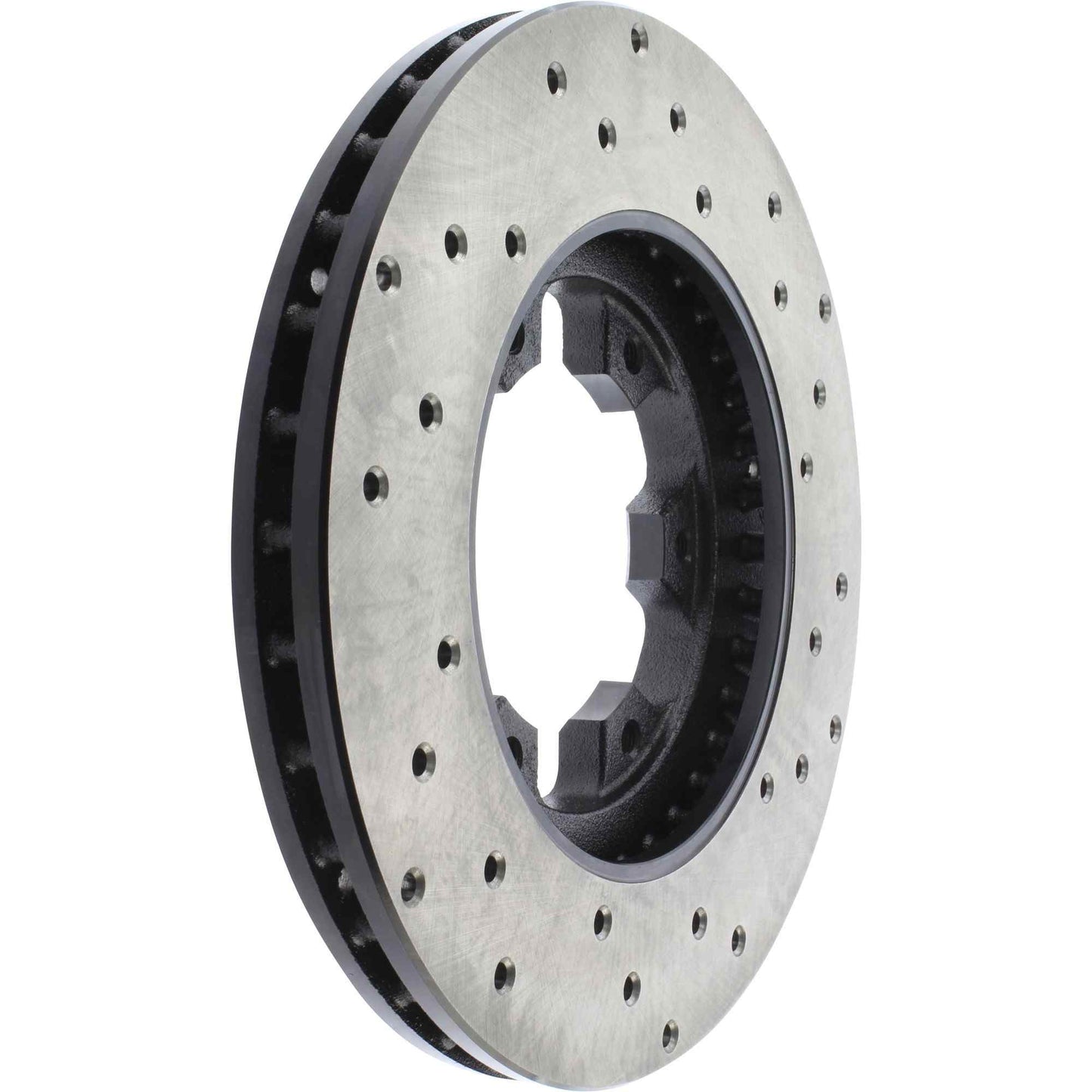 StopTech Sport Cryo Cross Drilled Brake Rotor; Front Right