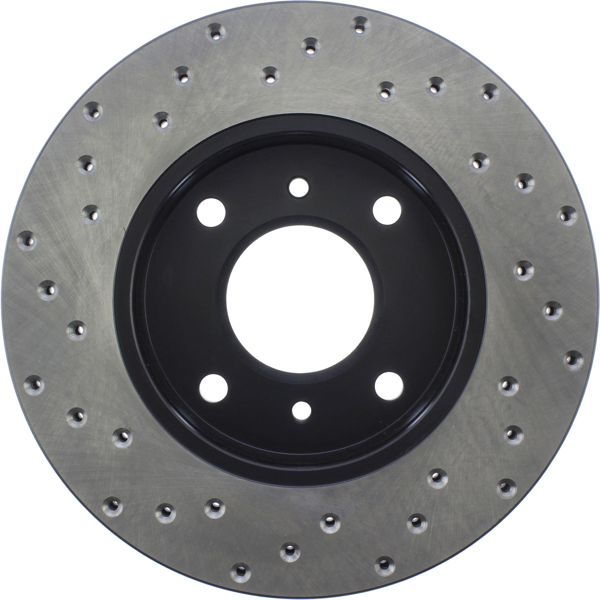 StopTech Sport Cryo Cross Drilled Brake Rotor; Front Left