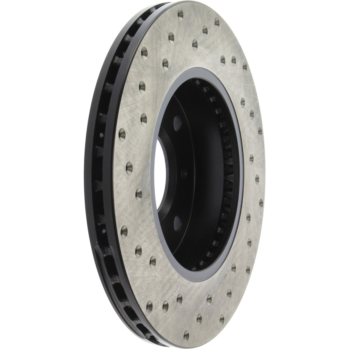 StopTech Sport Cryo Cross Drilled Brake Rotor; Front Left