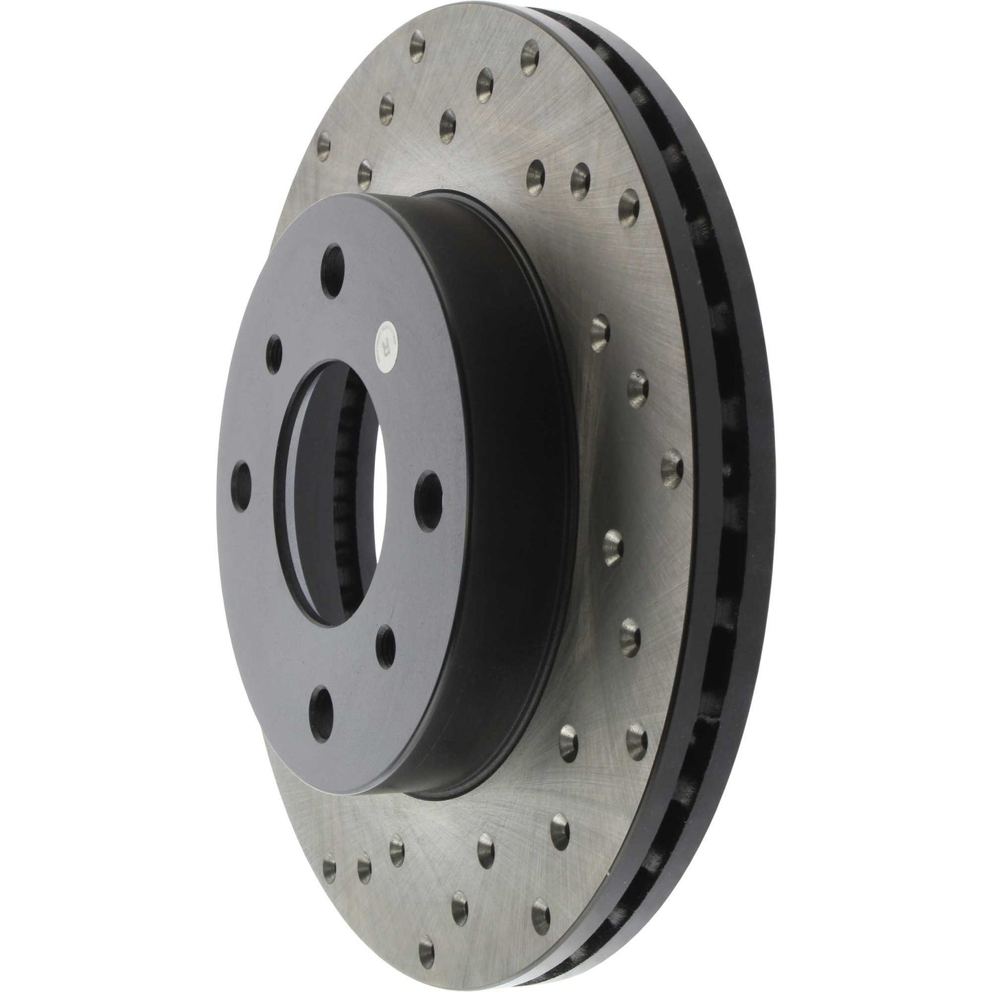 StopTech Sport Cryo Cross Drilled Brake Rotor; Front Right