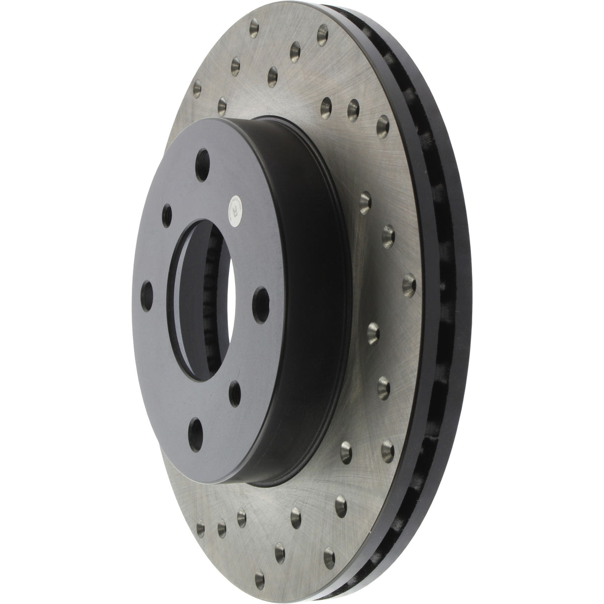 StopTech Sport Cryo Cross Drilled Brake Rotor; Front Right