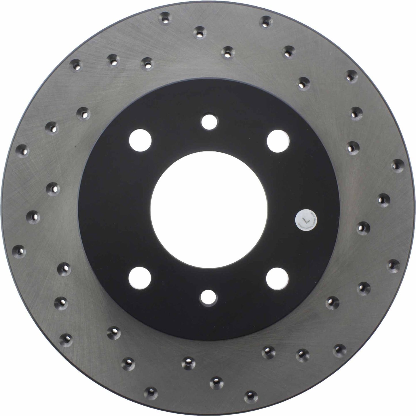 StopTech Sport Cryo Cross Drilled Brake Rotor; Front Left