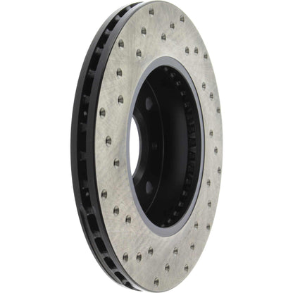 StopTech Sport Cross Drilled Brake Rotor Front Left 128.42041L