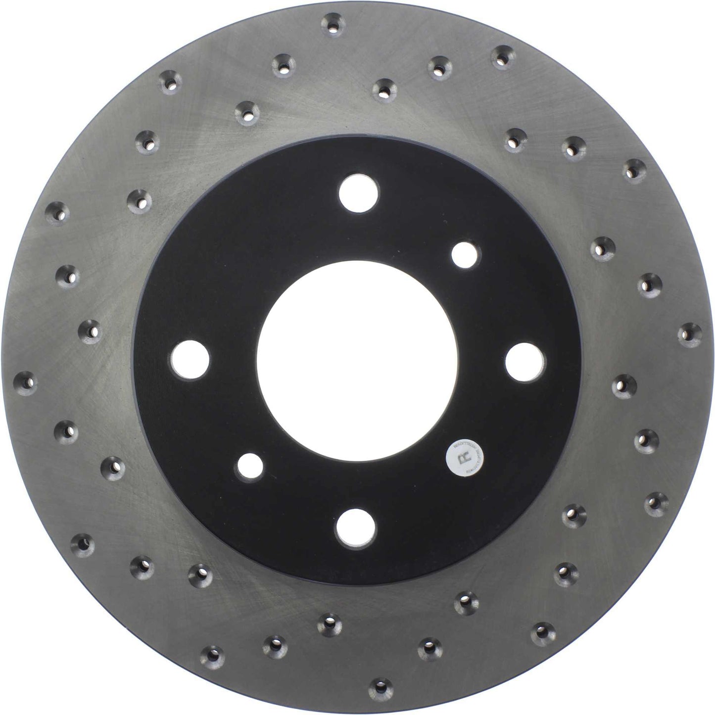 StopTech Sport Cryo Cross Drilled Brake Rotor; Front Right
