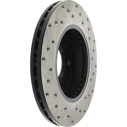 StopTech Sport Cryo Cross Drilled Brake Rotor; Front Right