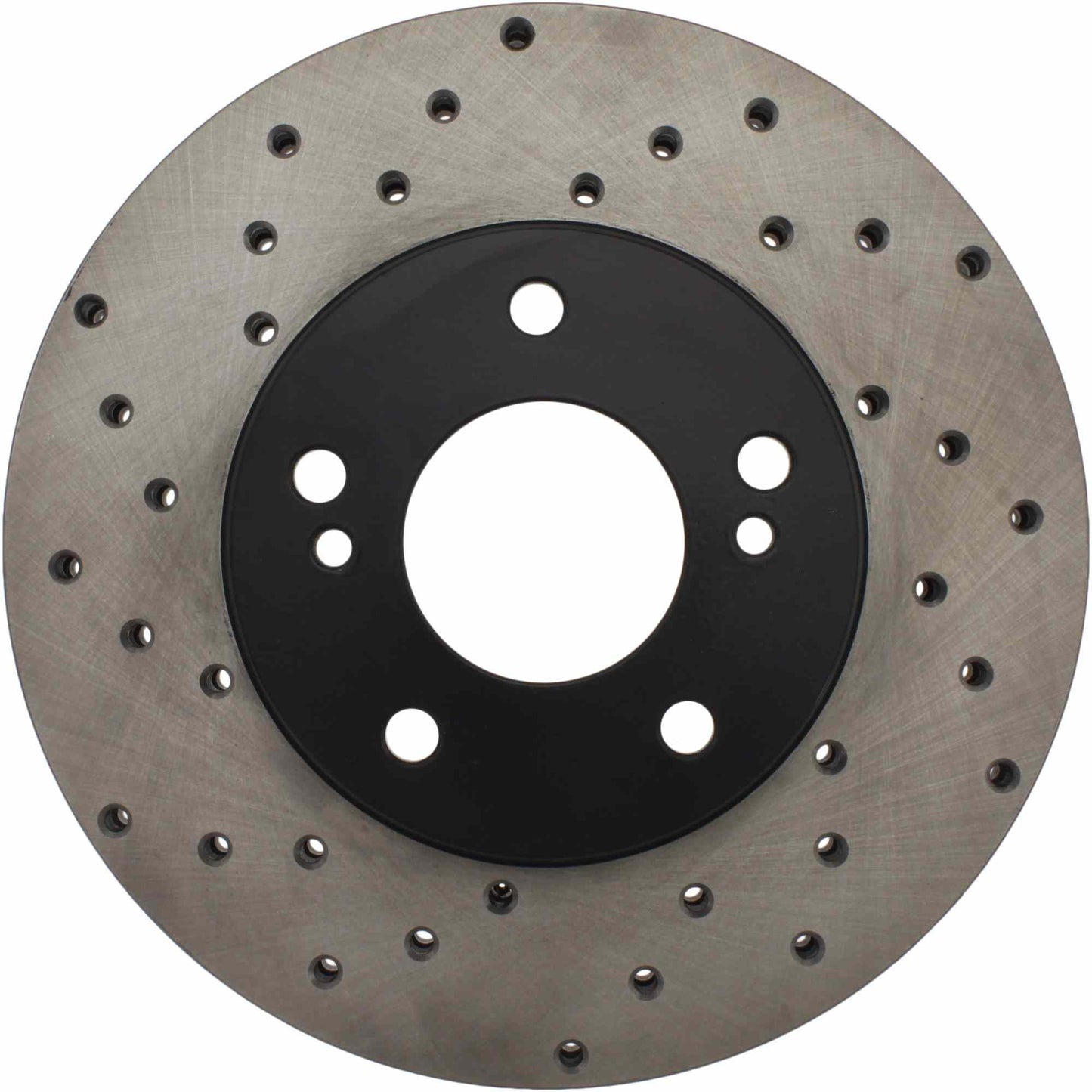 StopTech Sport Cryo Cross Drilled Brake Rotor; Rear Right