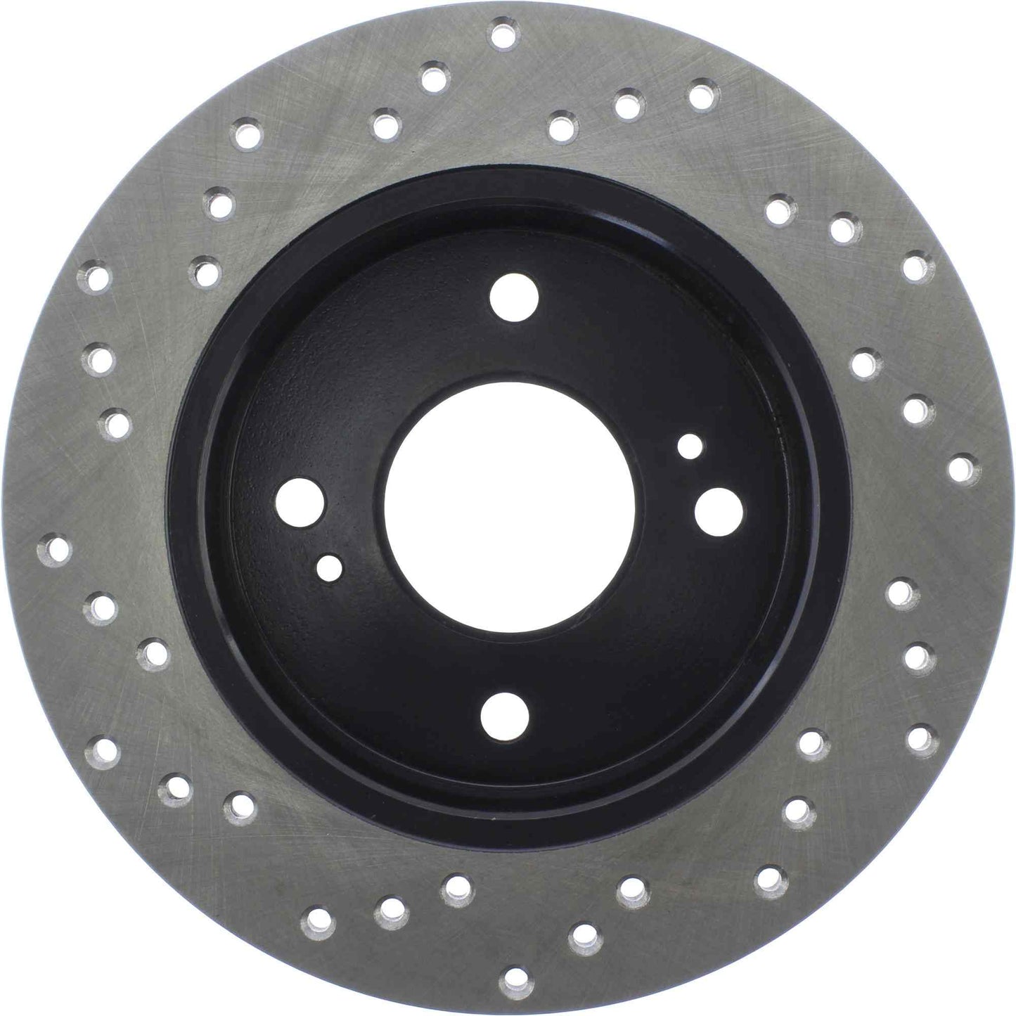 StopTech Sport Cryo Cross Drilled Brake Rotor; Front Left