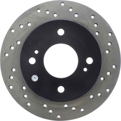 StopTech Sport Cryo Cross Drilled Brake Rotor; Front Left