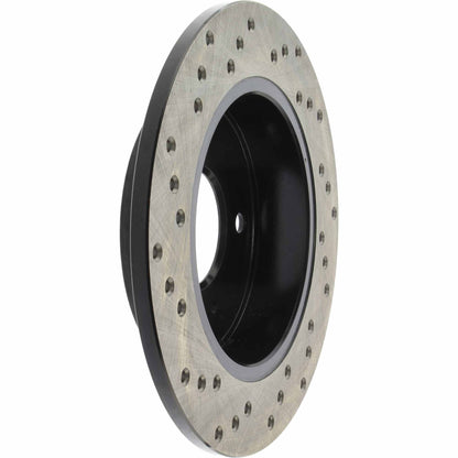 StopTech Sport Cryo Cross Drilled Brake Rotor; Front Left