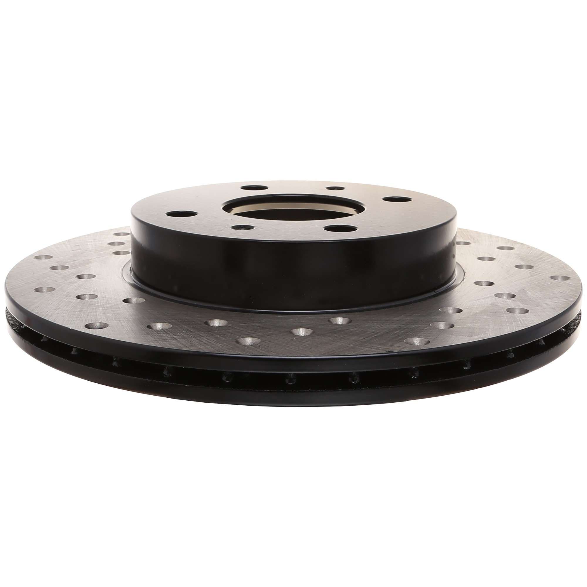 StopTech Sport Cross Drilled Brake Rotor; Front Right