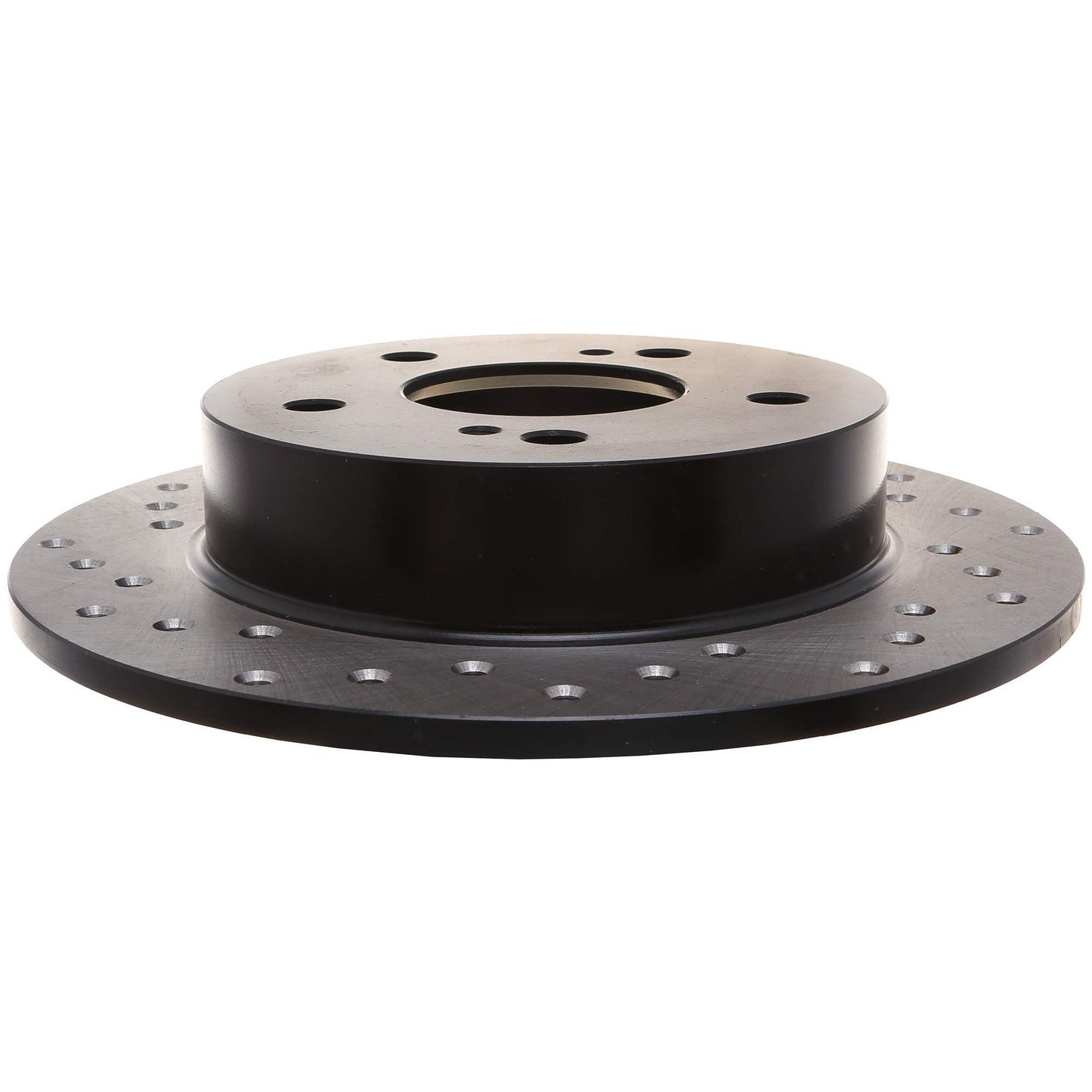 StopTech Sport Cross Drilled Brake Rotor; Rear Right