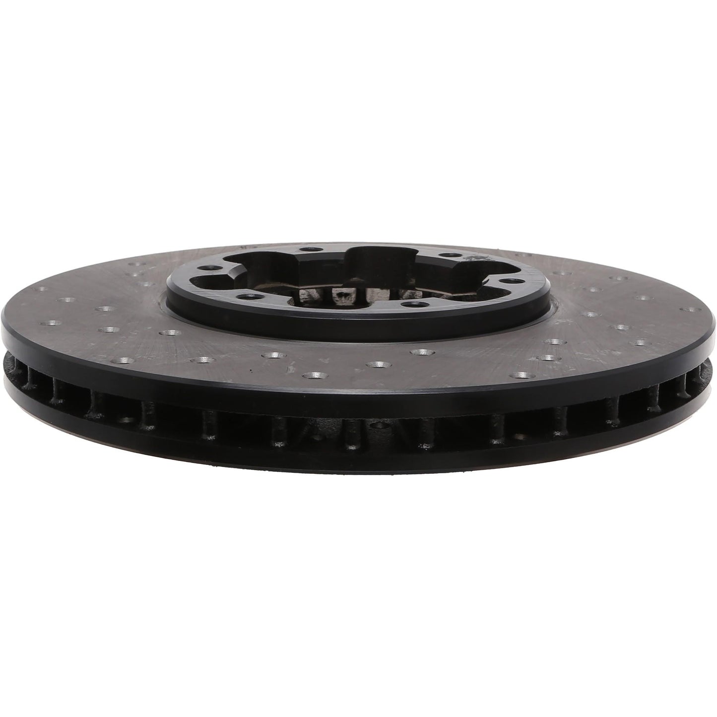 StopTech Sport Cross Drilled Brake Rotor; Front Right